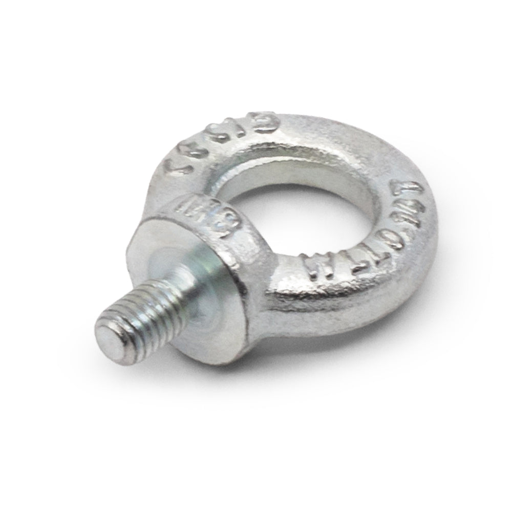 Lifting Eye Bolt with Collar DIN 580 Galvanised - SIZES: M6 - M24