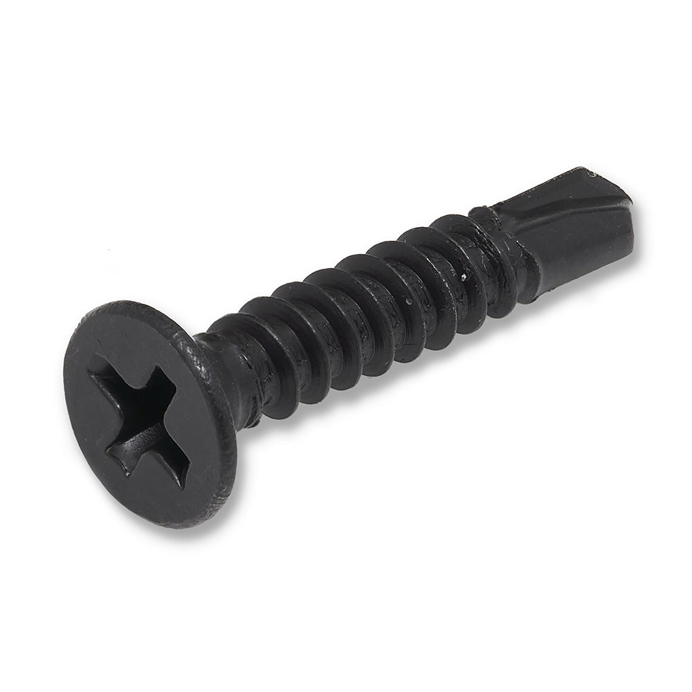 BlackEtch Screw Self Drill 304 Grade Stainless Steel CSK Phillips Drive 8g x 22mm