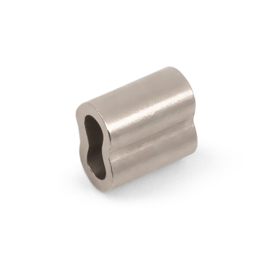 Copper Nickel Plated Ferrule (Swage Sleeve) - SIZES: 1.0mm - 8.0mm