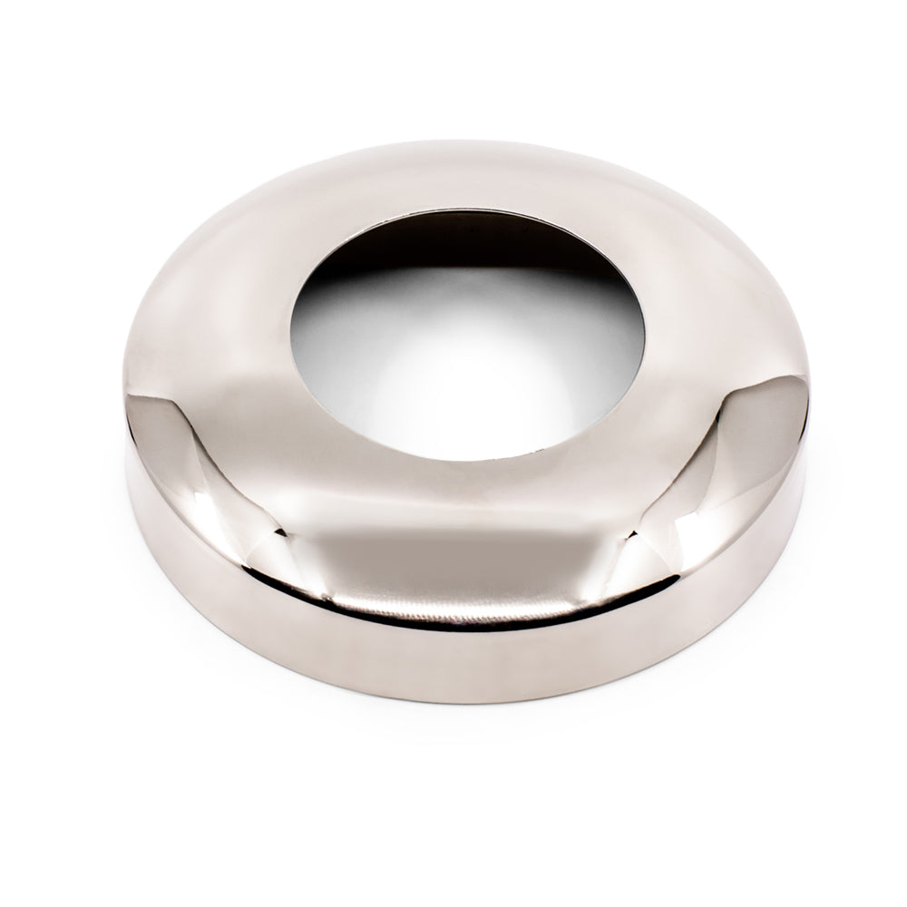 Post Cover Plate 316 Grade Stainless Steel - Mirror Polish - SIZES: 25.4mm, 38.1mm, 50.8mm