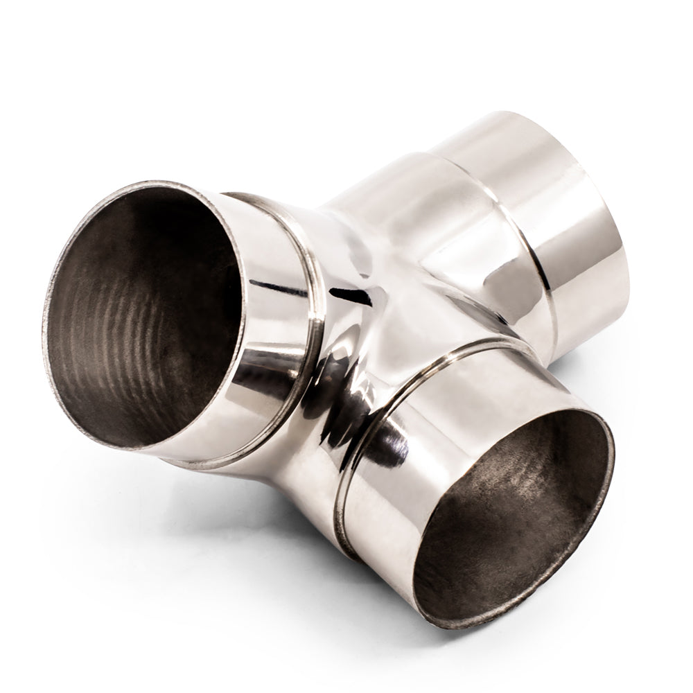 135 Degree Tee Joiner to suit 2 (50.1mm) x 1.5mm Round Tube 316 Grade Stainless Steel - Mirror Polish