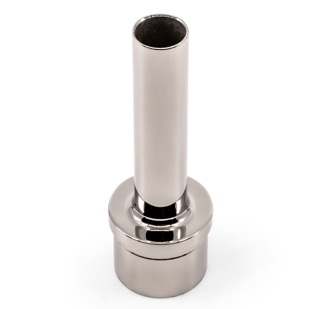 Flat Post Reducer To Suit 1.5mm Round Tube 316 Grade Stainless Steel - Mirror Polish - SIZES: 38.1mm, 50.8mm