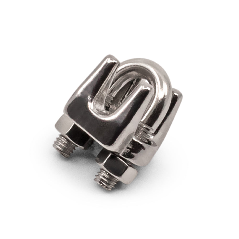 Wire Rope Grip - 316 Grade Stainless Steel - SUITS WIRE: 2mm - 25mm