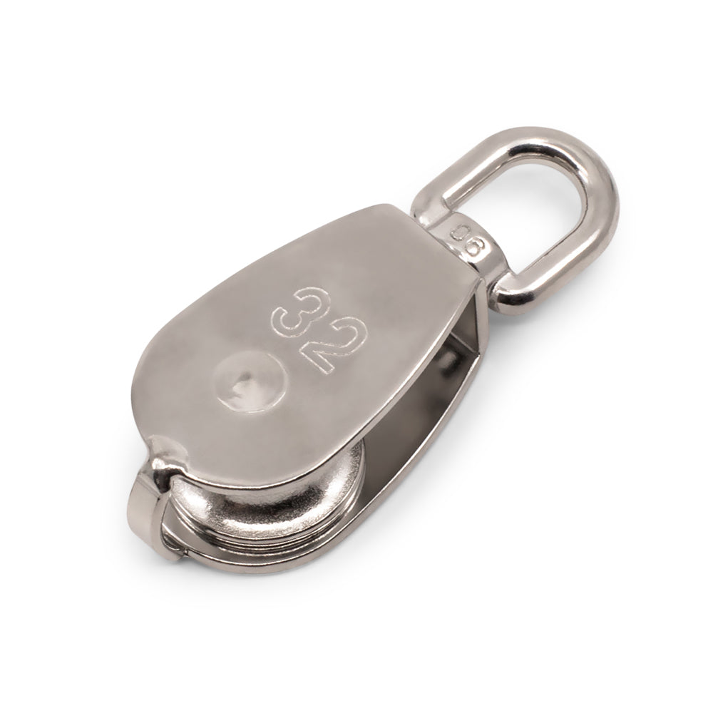 Single Pulley Block 304 Grade Stainless Steel - SIZES: 25mm - 50mm