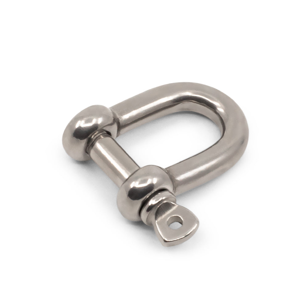 Standard Dee Shackle 316 Grade Stainless Steel - SIZES: 4mm - 24mm