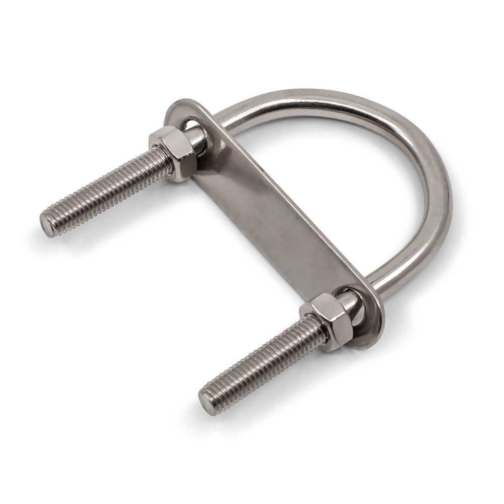 U Bolt with Nuts and Washer 304 Grade Stainless Steel - SIZES: M5 - M12