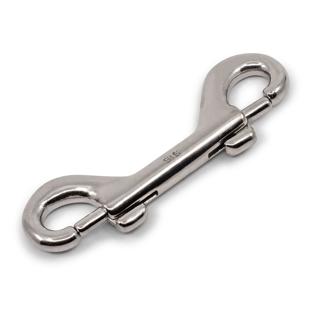 Double Ended Snap - 100mm 316 Grade Stainless Steel