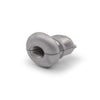 Nylon Grommet Split Type Angled Grey - Drill Size: 11/32 Internal Hole: 6.5mm Suits: 3.2mm - 4mm Wire Rope