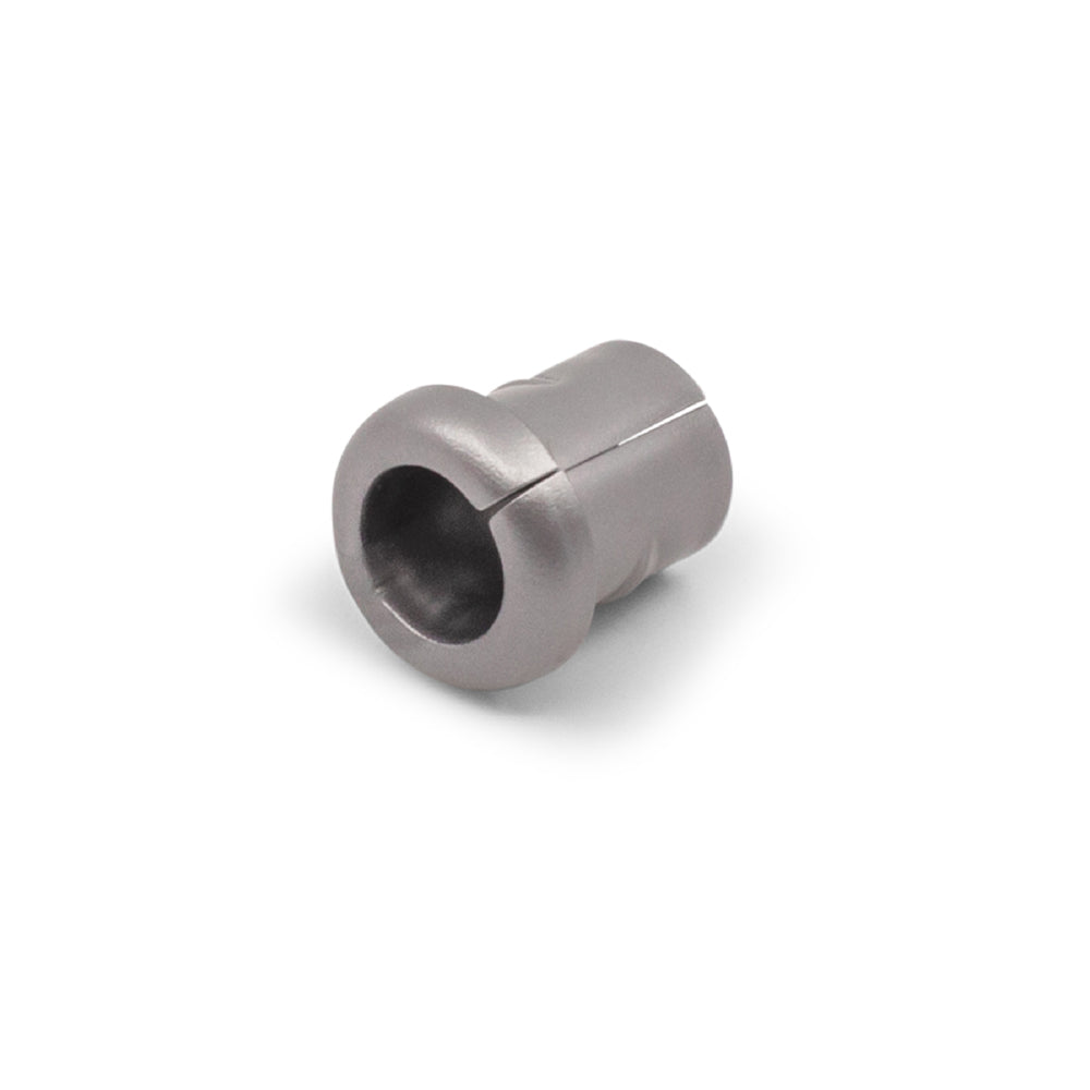 Nylon Grommet Split Type Silver - Drill Size: 11/32 Internal Hole: 6.5mm Suits: 3.2mm - 5mm Wire Rope