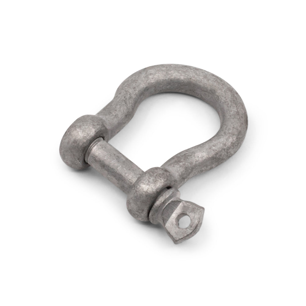 Shackle Commercial Bow Hot Dip Galvanised - SIZES: 5mm - 25mm