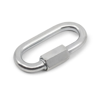 Quick Link Zinc Plated - SIZES: 4mm - 10mm