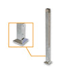 Square End Post with Nutserts Mirror - Base Plate and Cover