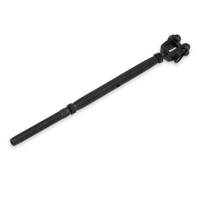 BlackEtch Rigging Screw Jaw/ Swage - M5 to Suit 3.2mm Wire Rope - 316 Grade Stainless Steel