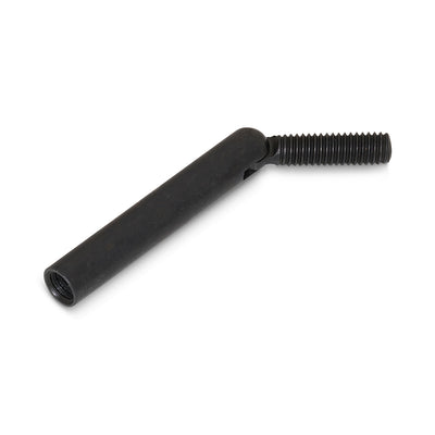 BlackEtch Angle Connector M6 x 15mm Left Hand Thread - 316 Grade Stainless Steel