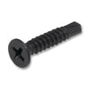 BlackEtch Screw Self Drill 304 Grade Stainless Steel CSK Phillips Drive  8g x 22mm