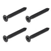 BlackEtch Self Tapping Screw CSK Head Phillips Drive 14g x 25mm (1) - 304 Grade Stainless Steel  - 4 PACK for RHS Posts