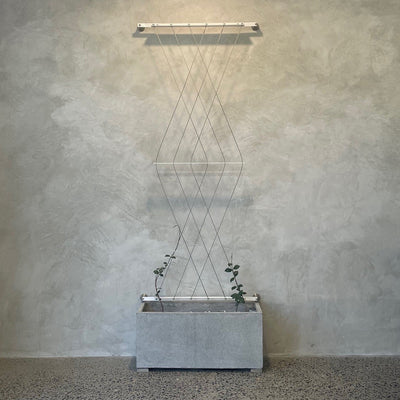 Living Designs Diamond Plant Trellis Kit 1850mm x 605mm  - Small - Bright Cables
