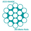 3.2mm 1 x 19 Wire Rope 305 Metre Roll - 316 Grade Stainless Steel