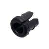 Grommet Split for 3.2-4mm wire- Suits 1.6‐2mm Wall Thickness - Black  - Drill Hole Size: 8mm
