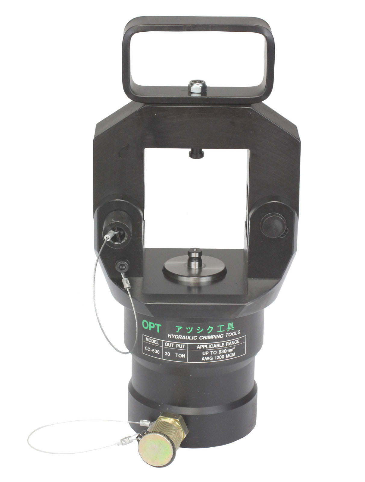 OPT Hydraulic Swage Press CO-630 30T with Pressure Gauge