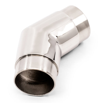 135 Degree Joiner to suit 1.5mm Round Tube 316 Grade Stainless Steel - Mirror Polish - SIZES: 25.4mm, 38.1mm, 50.8mm