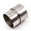 In-Line Flush Joiner to suit 1.5mm Round Tube 316 Grade Stainless Steel - Mirror Polish - SIZES: 25.4mm, 38.1mm, 50.8mm