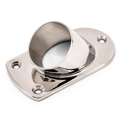 37 Degree Wall Stop Flange 316 Grade Stainless Steel - Mirror Polish - SIZES: 38.1mm, 50.8mm