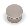 Flat End Cap to Suit 1.5mm Round Tube 316 Grade Stainless Steel - Mirror Polish - SIZES: 25.4mm 38.1mm, 50.8mm