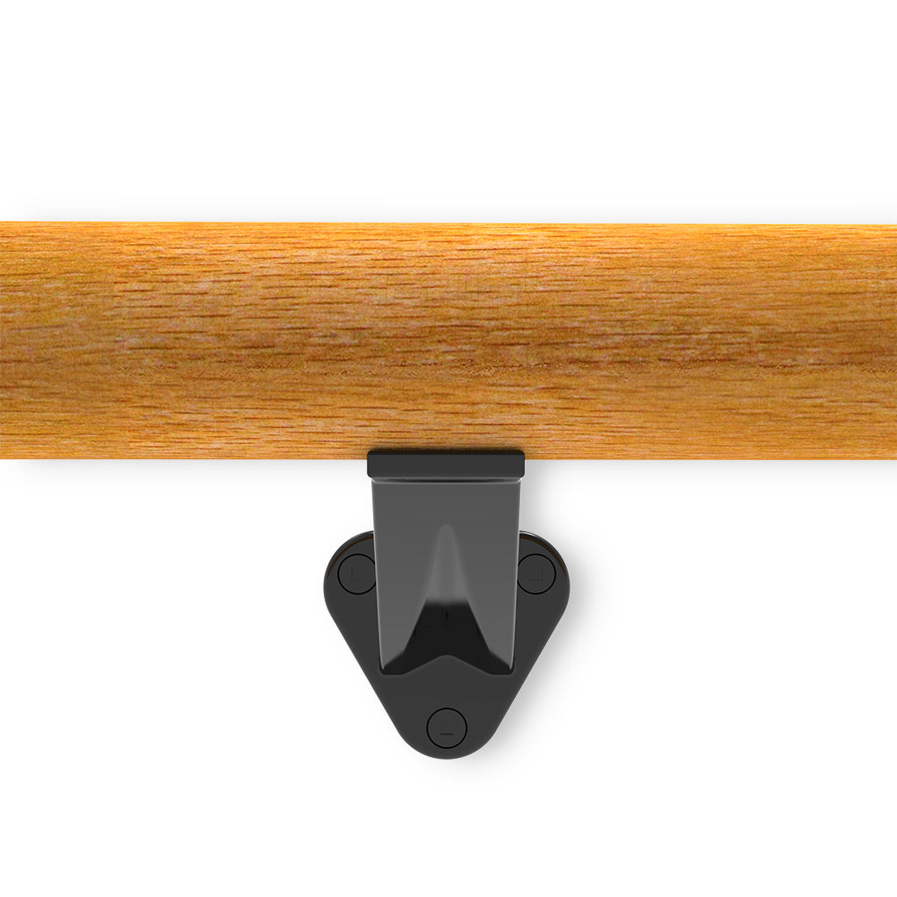 Handrail Bracket To Suits 50.8mm Round or Flat Handrail Living Designs - Black