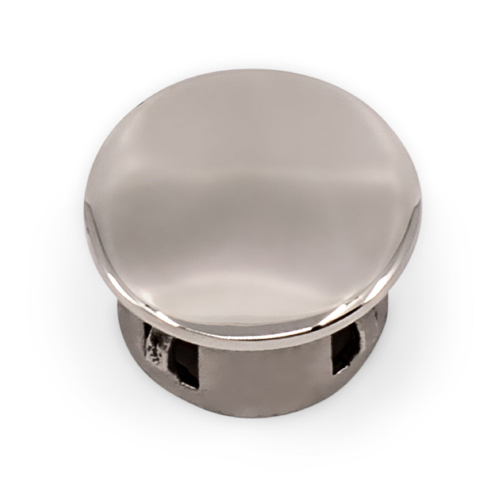 Knock In End Cap 316 Grade Stainless Steel Mirror Polish - SIZES: 25.4mm, 38.1mm, 50.8mm