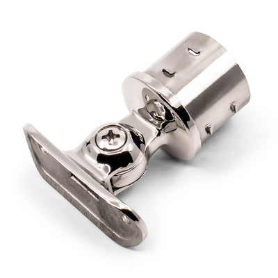 Ajustable Rail Support Internal Fit 1.5mm Round Tube 316 Grade Stainless Steel - Mirror Polish - SIZES: 38.1mm, 50.8mm