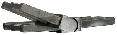 Adustable Vertical Joiner to suit 50 x 10mm Rectangle Tube 316 Grade Stainless Steel - Mirror Polish