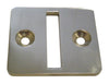 Base Plate to suit 50 x 10mm Rectangle Tube 316 Grade Stainless Steel - Mirror Polish