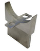 Perpendicular Joiner 2 Radius Top to suit 50 x 10mm Rectangle Tube 316 Grade Stainless Steel - Mirror Polish