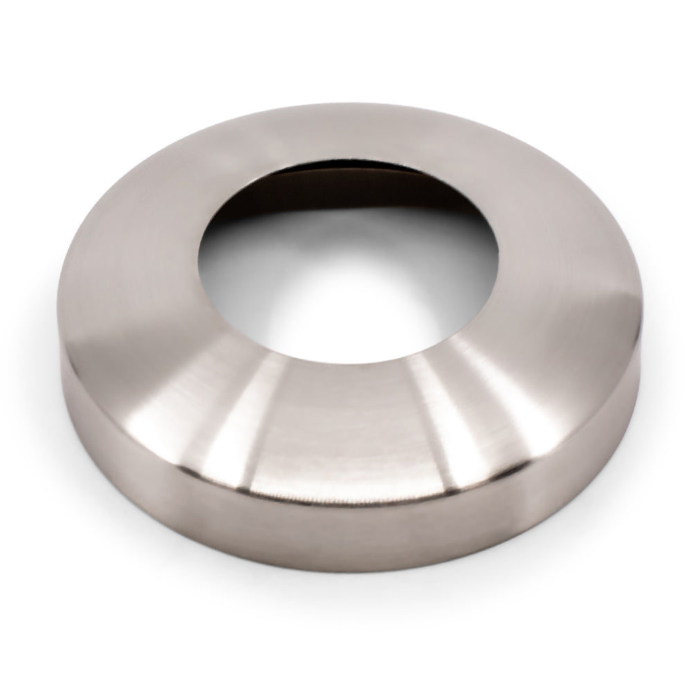 Post Cover Plate to suit 2 (50.8mm) x 1.5mm Round Tube 316 Grade Stainless - Satin Finish