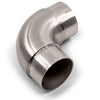 90 Degree Radius Elbow Joiner to suit 2 (50.8mm) x 1.5mm Round Tube 316 Grade Stainless Steel - Satin Finish