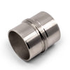 In-line Flush Joiner to suit 2 (50.8mm) x 1.5mm Round Tube 316 Grade Stainless Steel - Satin Finish
