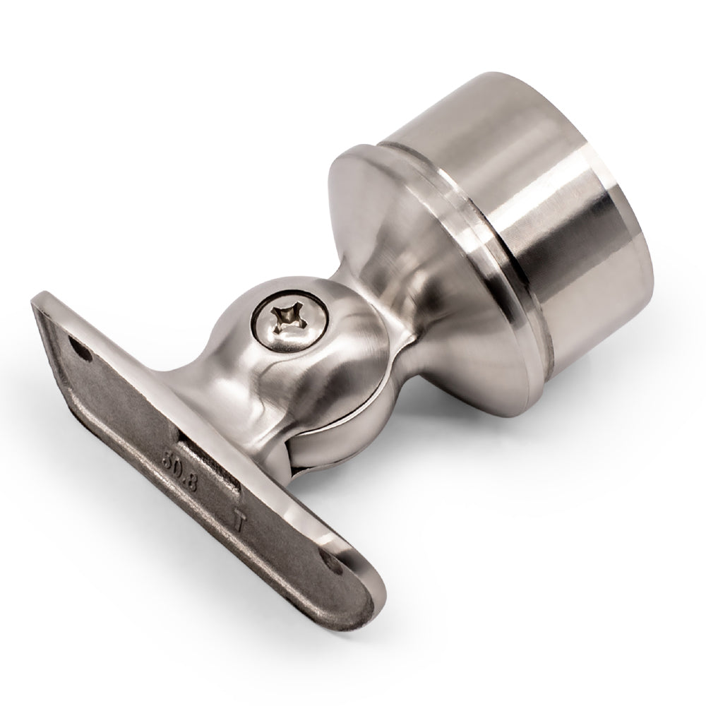 Adjustable Rail Support Internal Fit to suit 2 (50.8mm) x 1.5mm Round Tube 316 Grade Stainless Steel - Satin Finish
