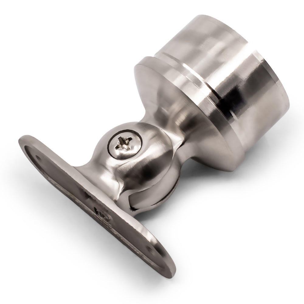 Round Adjustable Joiner Internal Fit with Flat Top to suit 2 (50.8mm) x 1.5mm Round Tube 316 Grade Stainless Steel - Satin Finish