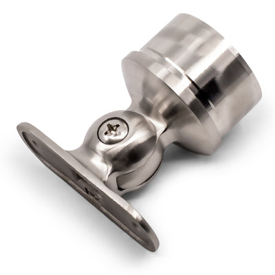 Round Adjustable Joiner Internal Fit with Flat Top to suit 2 (50.8mm) x 1.5mm Round Tube 316 Grade Stainless Steel - Satin Finish