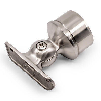 Adjustable Rail Support Internal Fit to suit 2 (50.8mm) x 1.5mm Round Tube 316 Grade Stainless Steel - Satin Finish