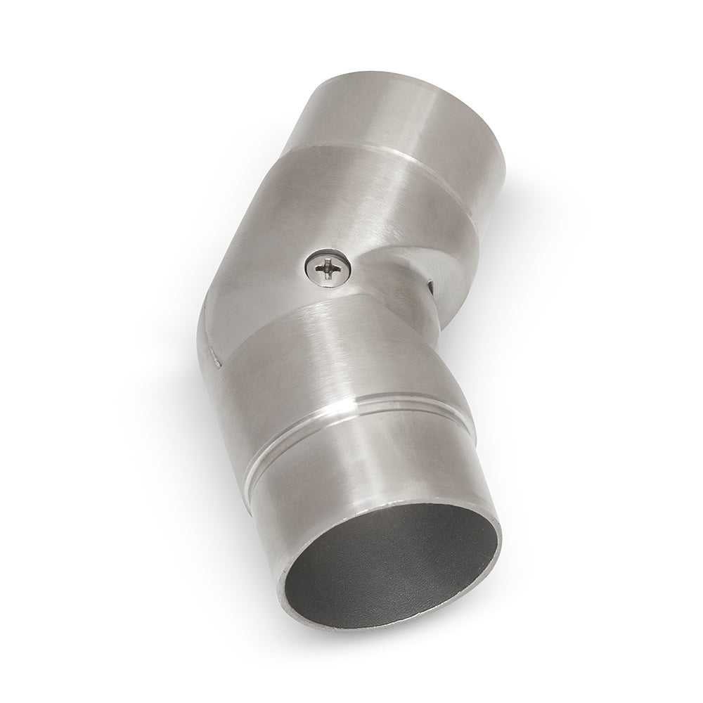 Adjustable Joiner to suit 2 (50.8mm) x 1.5mm Round Tube 316 Grade Stainless Steel - Satin Finish