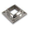 Square Flange 4 Holes to suit 2 (50.8mm) x 1.5mm Square Tube 316 Grade Stainless - Mirror Polish