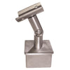 Post Reducer Adjustable 2 Radius Saddle to suit 2" (50.8mm) x 1.5mm Square Tube 316 Grade Stainless - Mirror Polish