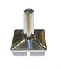Tapered Post Reducer to suit 2 (50.8mm) x 1.5mm Square Tube 316 Grade Stainless Steel - Mirror Polish