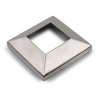 Post Cover Plate Only to suit 2 (50.8mm) x 1.5mm Square Tube 316 Grade Stainless - Satin Finish
