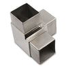 90 Degree Tee Joiner to suit 2 (50.8mm) x 1.5mm Square Tube 316 Grade Stainless - Satin Finish