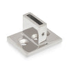 Intermediate Post Base Plate suit 25mm x 5mm Flat Bar - 316 Grade Stainless Steel Mirror Polish