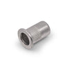 Nut Rivet M6 Aluminium Right Hand Thread Large Flange - Drill Size: 9mm Wall Thickness: 0.7-4mm