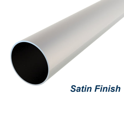 Round Tube 316 Grade Stainless Steel - Satin Finish - SIZES: 38.1mm, 50.8mm